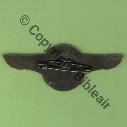 A1452NH  LIGNES AERIENNES MILITAIRES FAFL  COPIE 60mm SM Bol fenetre oval tronque Dos lisse Src.Y.GENTY 24Eur(x6) 